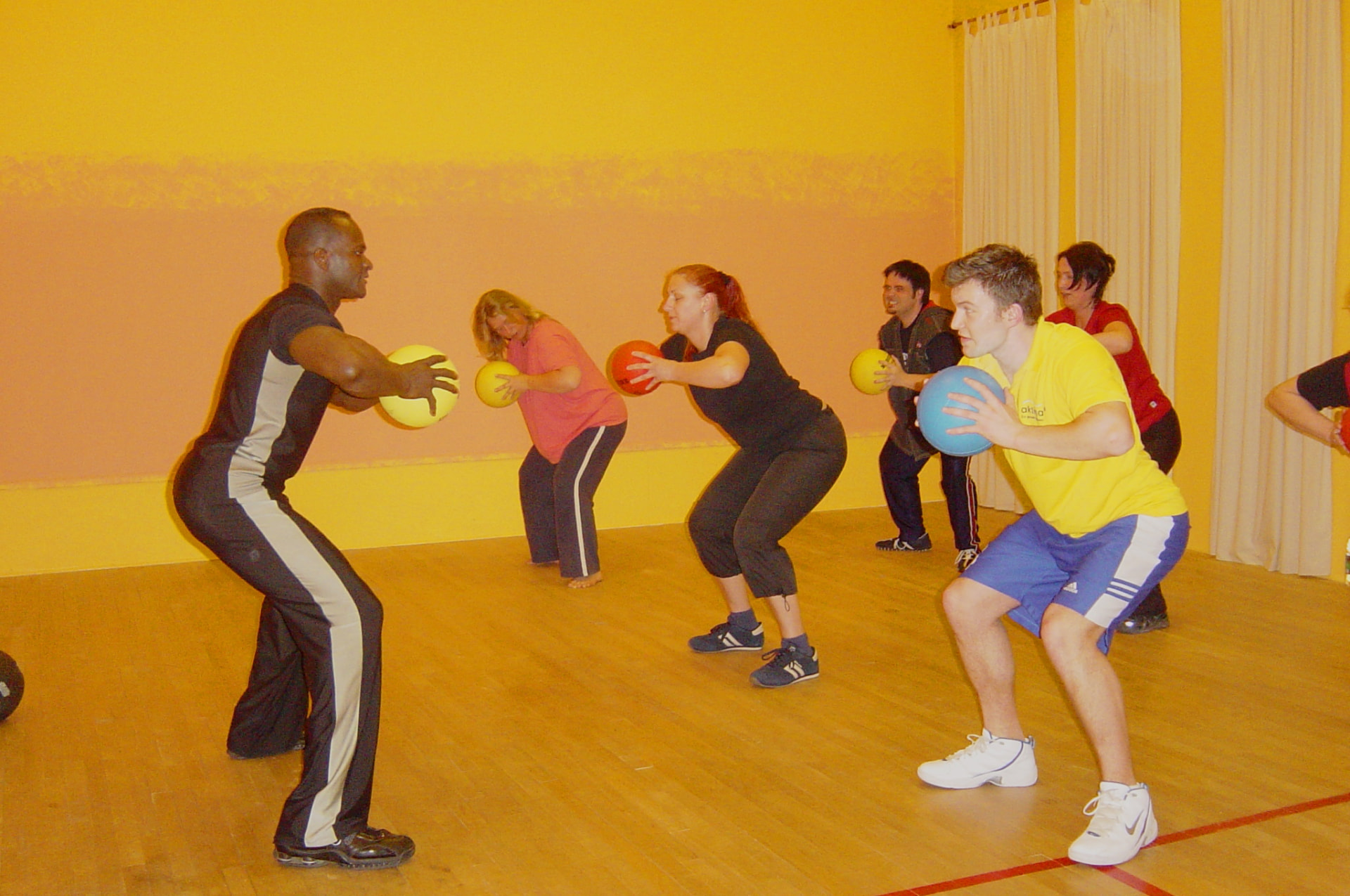 Lamar Lowery bei einem Functional-Training-Seminar